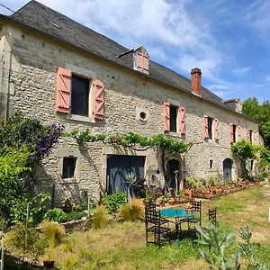 Bed & Breakfast Le Cactus Orange D'hote Entree Independante, Cressensac-Sarrazac